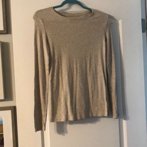 Tan long sleeve shirt